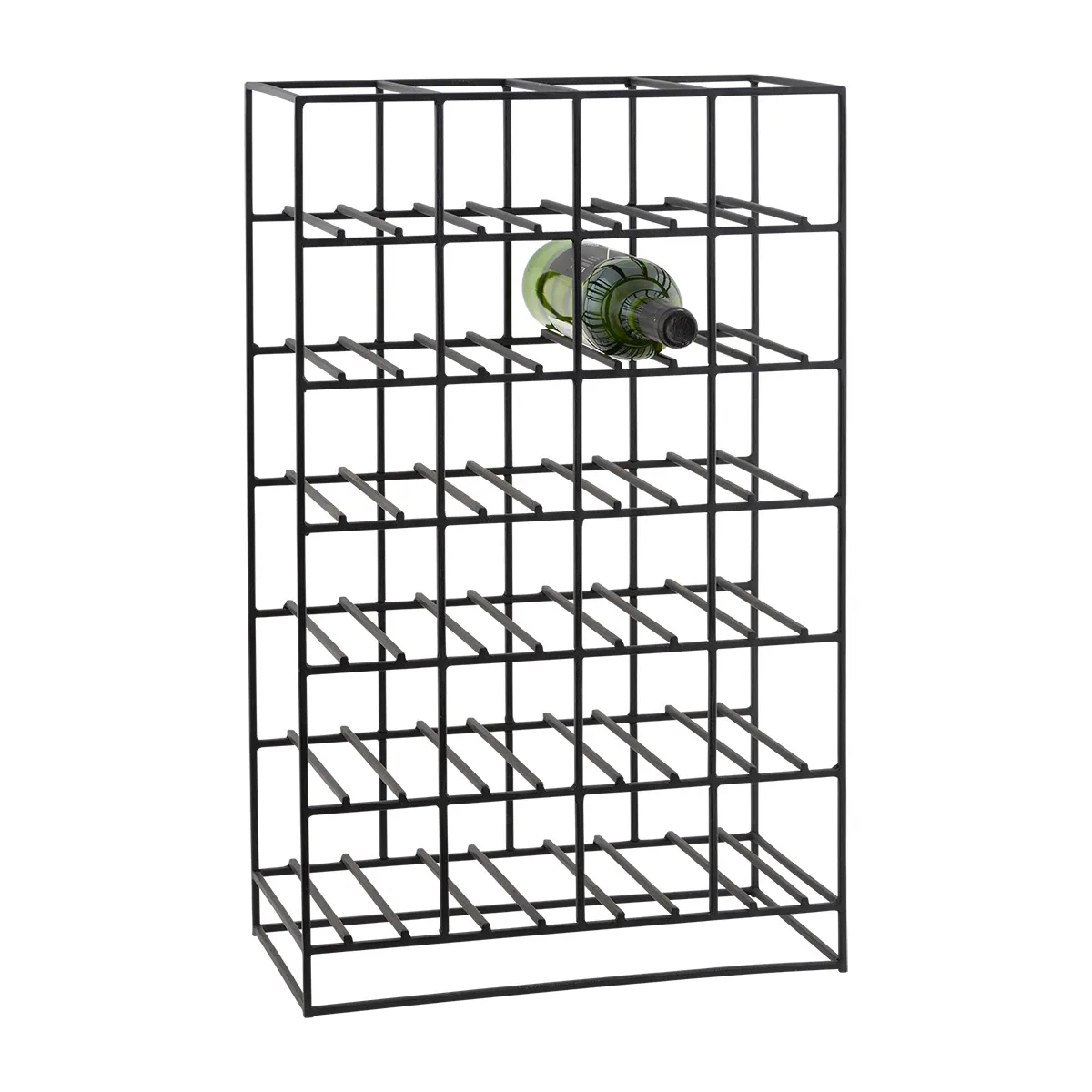 House Doctor Weinregal für 24 Flaschen 41x67 cm, Schwarz House Doctor