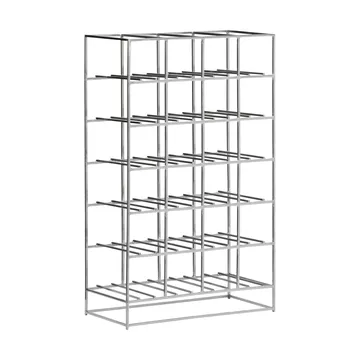 House Doctor Weinregal für 24 Flaschen 41x67 cm - Silver finish - House Doctor