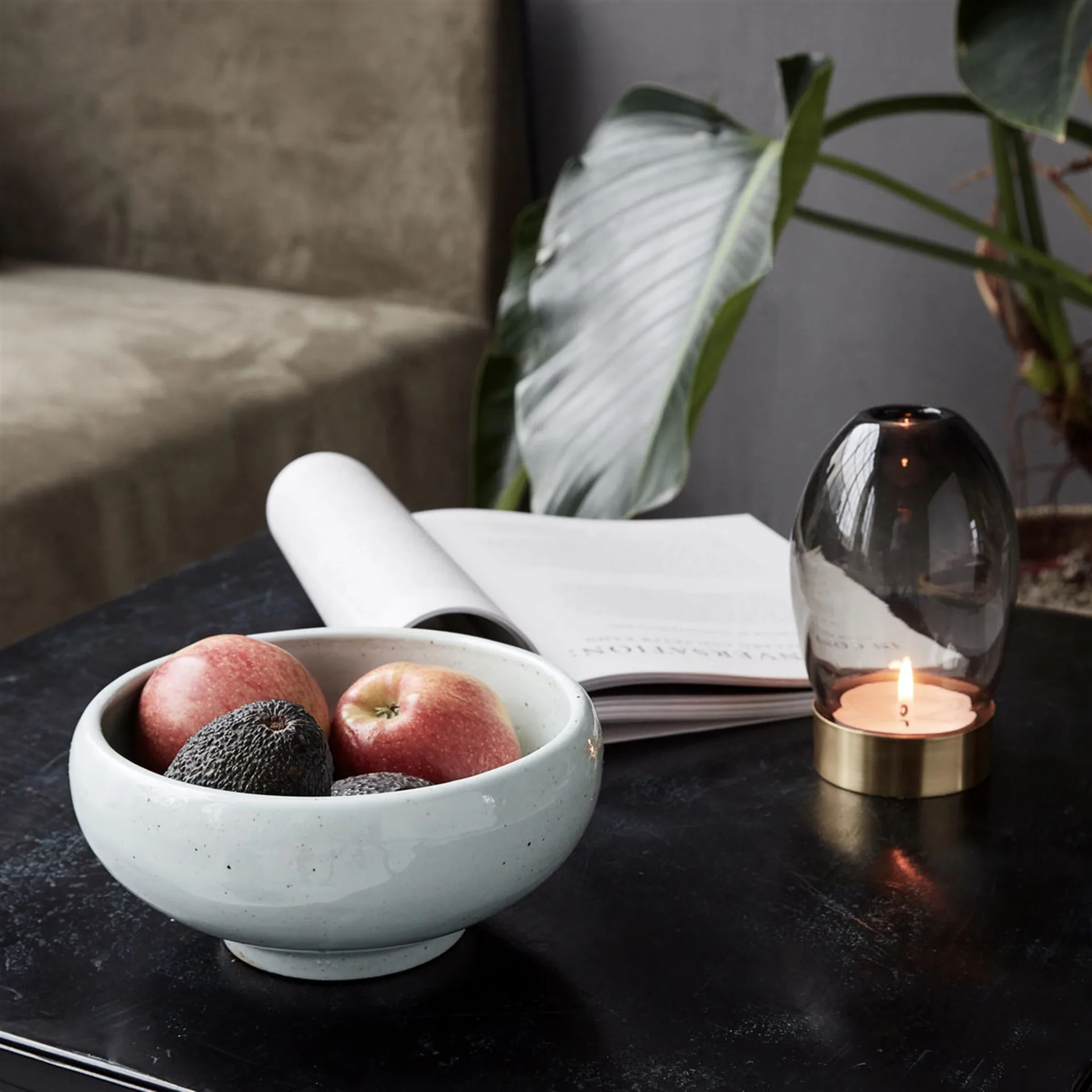 Ivory Servierschale, 19cm House Doctor