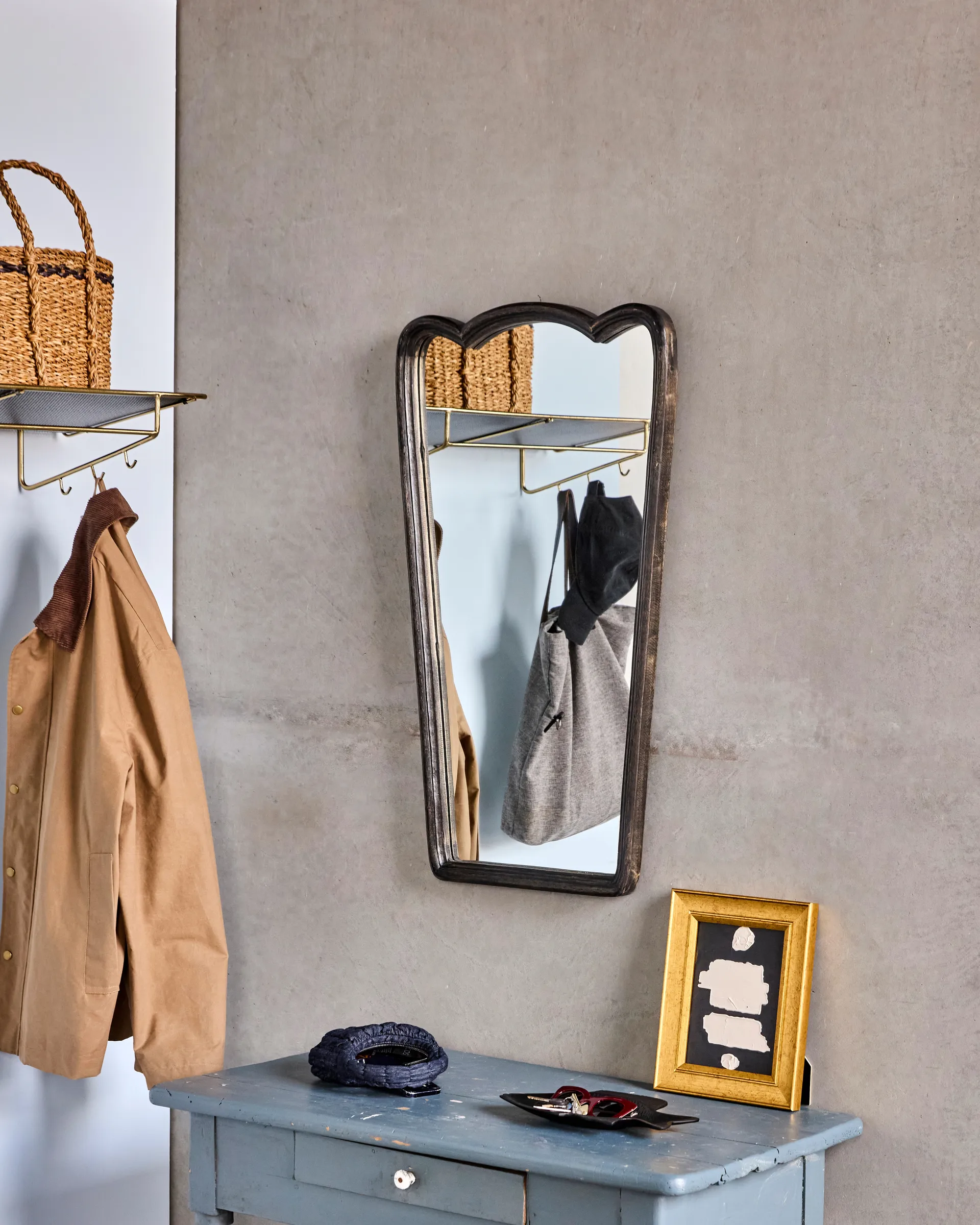 Jamp Wandleuchte mit Rahmen 90 cm, Schwarz House Doctor