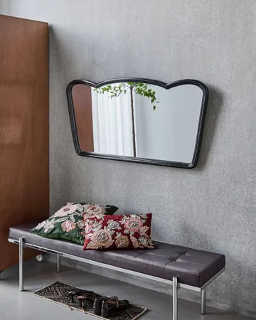 Jamp Wandspiegel - Schwarz, 127x65 cm - House Doctor