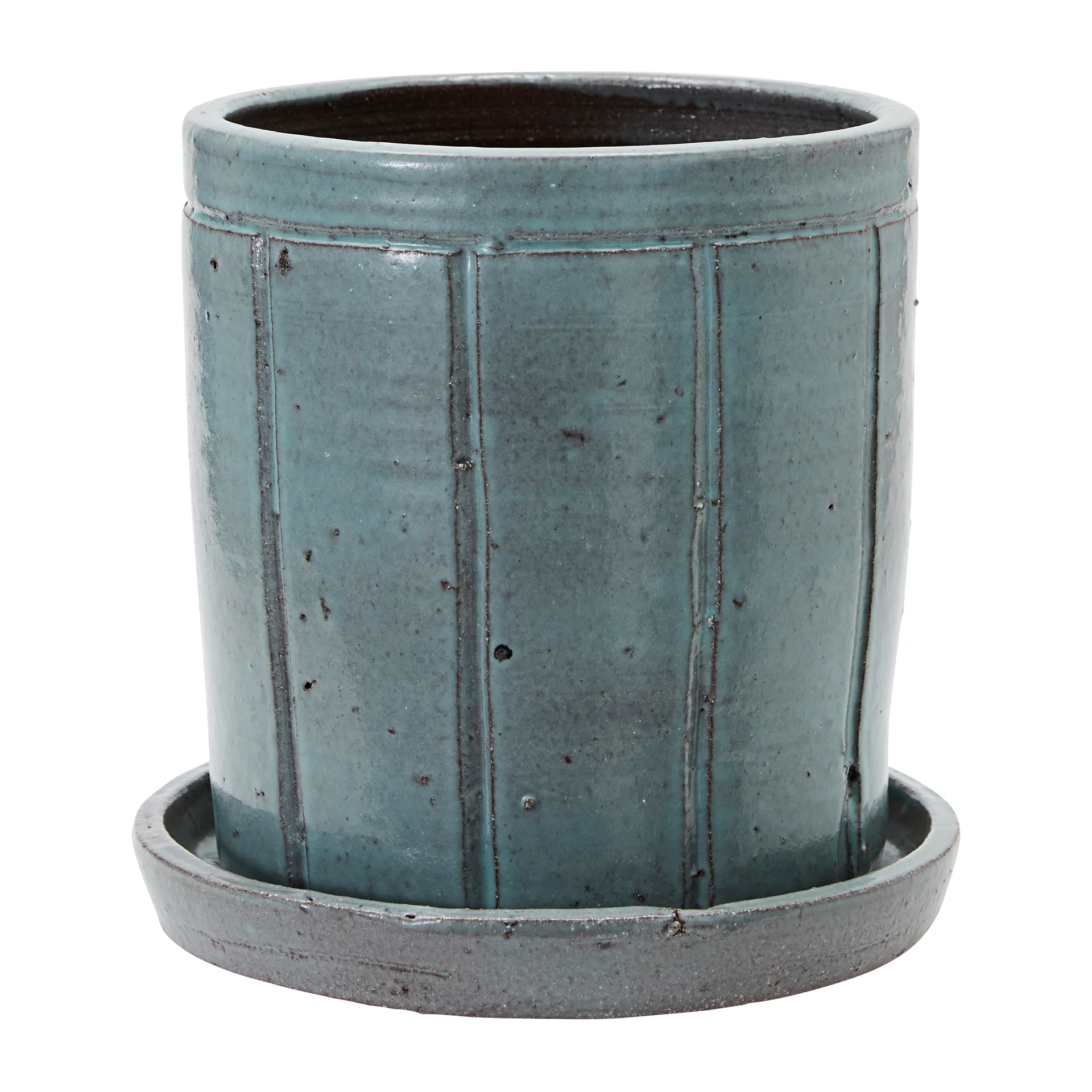 Julian Blumentopf Ø22cm, Grau-grün House Doctor