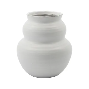 Juno Vase 19cm - Weiß - House Doctor