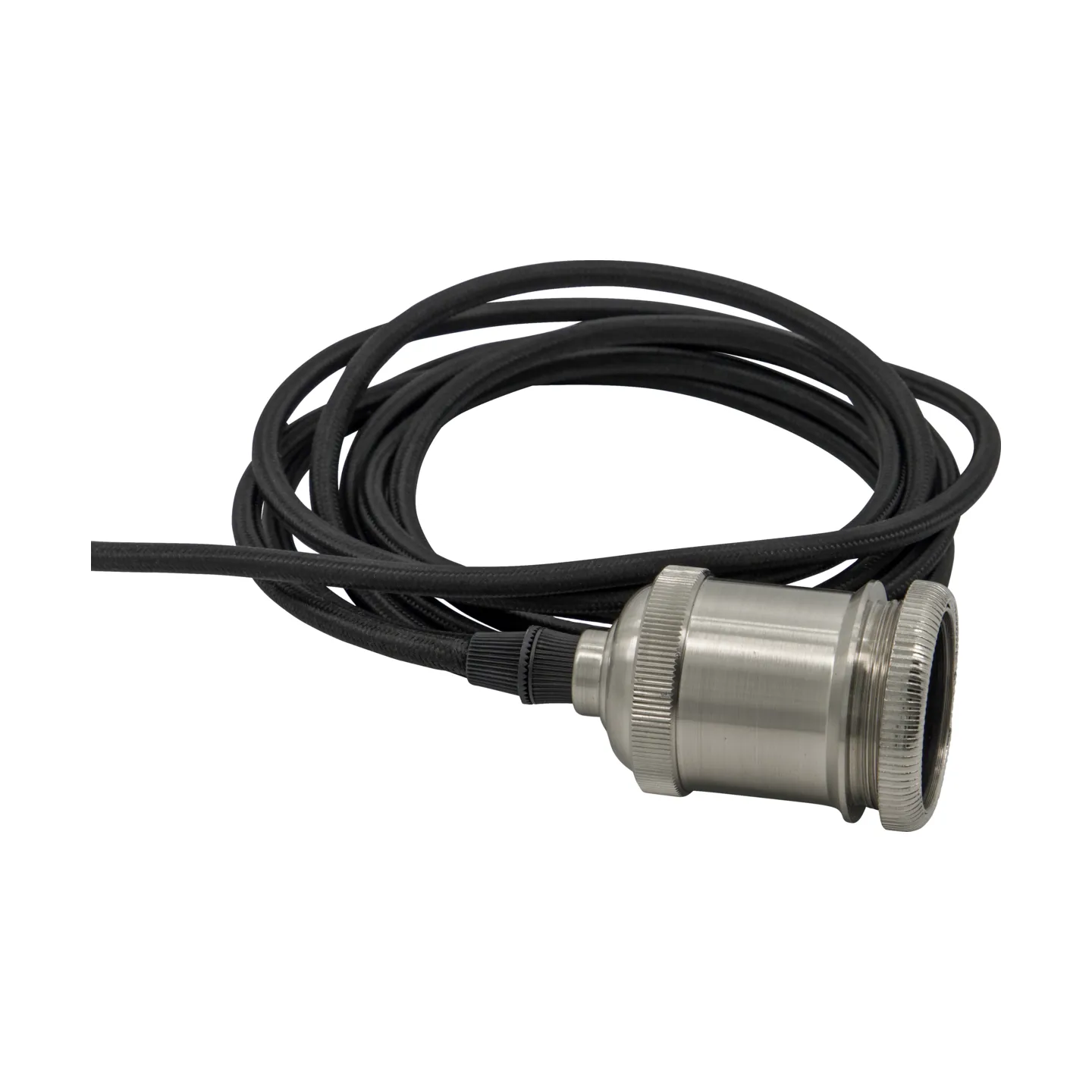 Kabel mit E27-Fassung, Silver finish House Doctor