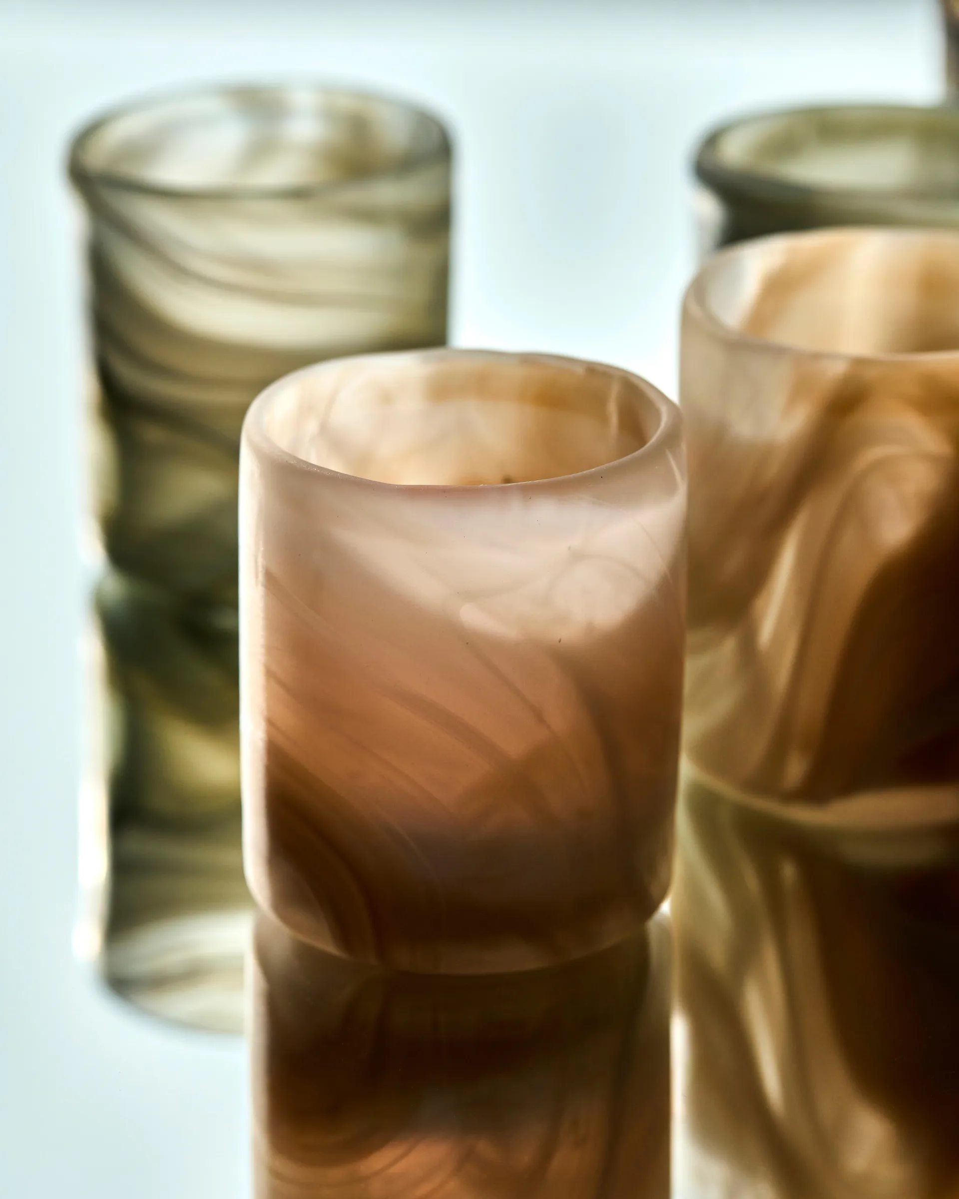 Kae Kerzenhalter Ø7x8 cm, Beige House Doctor