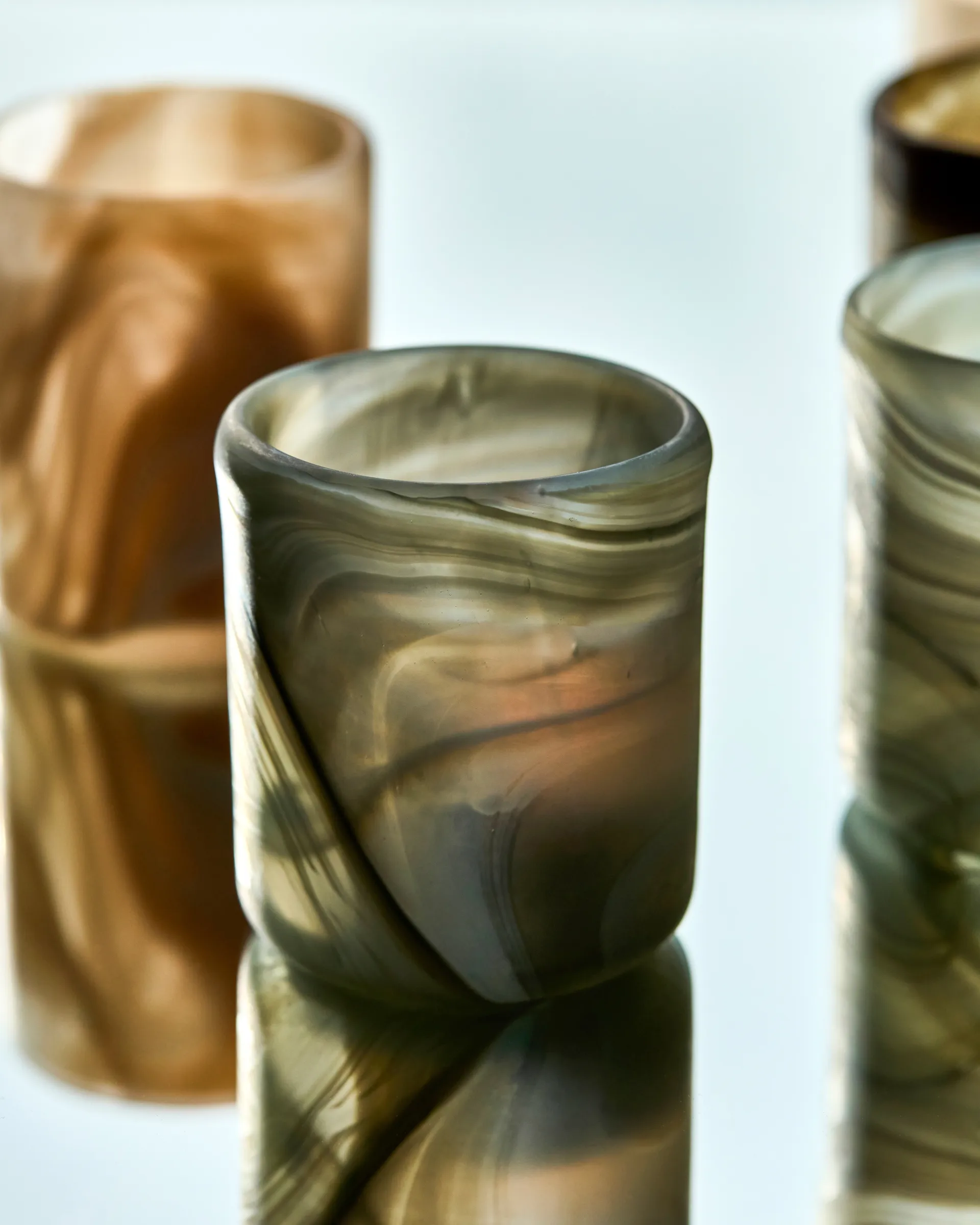 Kae Kerzenhalter Ø7x8 cm, Grau House Doctor