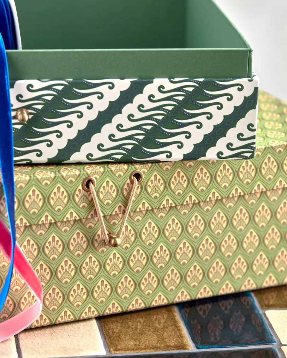 Keep Aufbewahrungsboxen khaki-grün, 2-teilig House Doctor