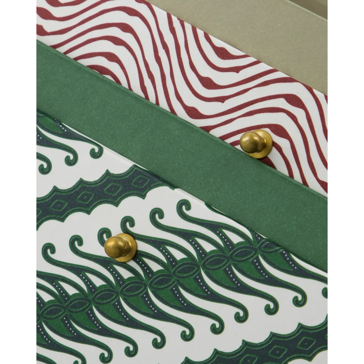 Keep Aufbewahrungsboxen rot-grün, 2-teilig House Doctor