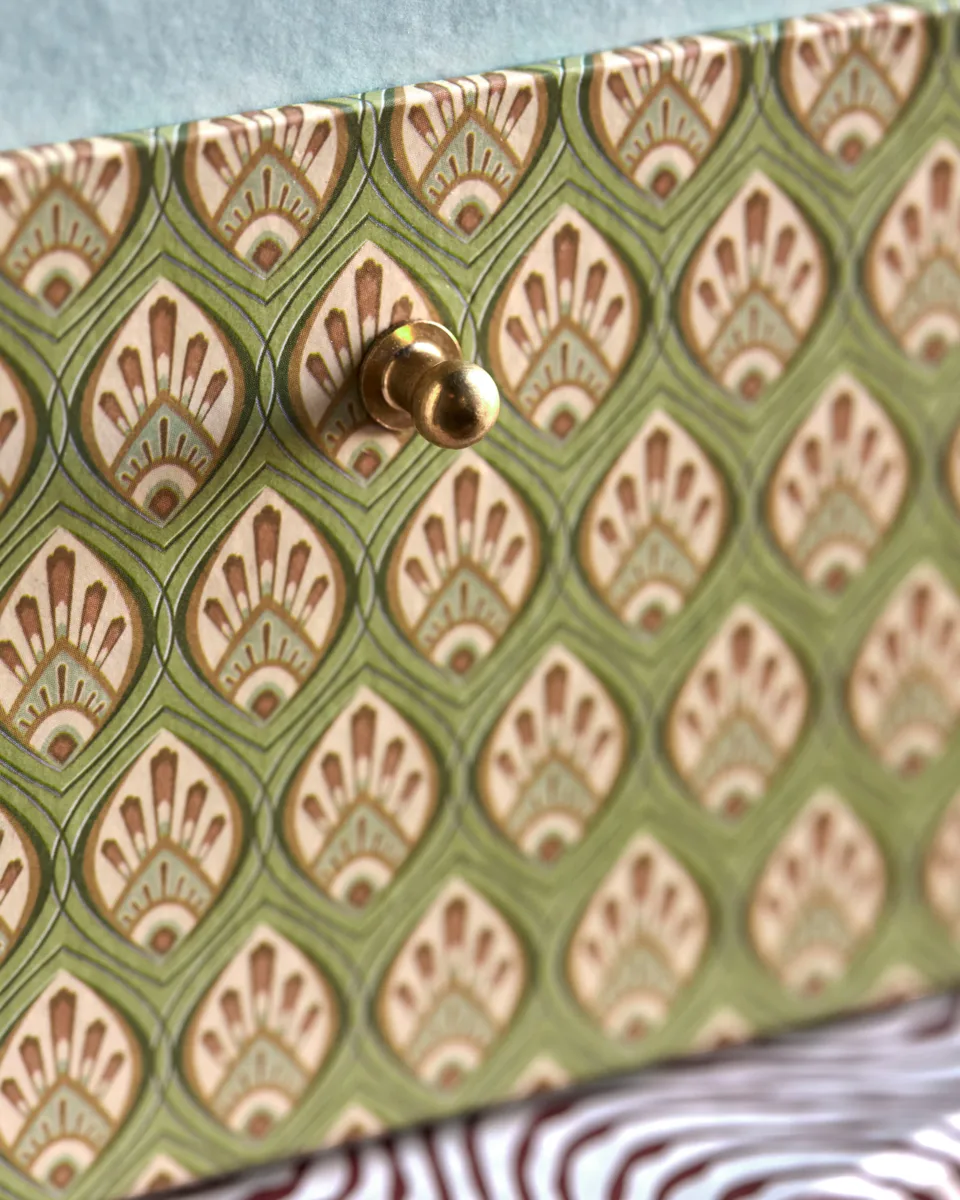 Keep Aufbewahrungsboxen rot-khaki, 2 Teile House Doctor