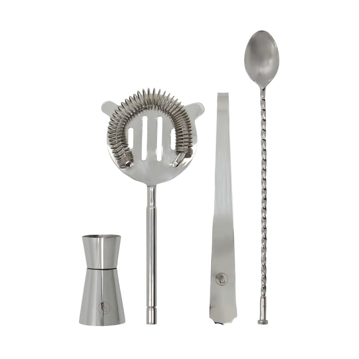 Kett Barset 4-teilig - Silber-Finish - House Doctor