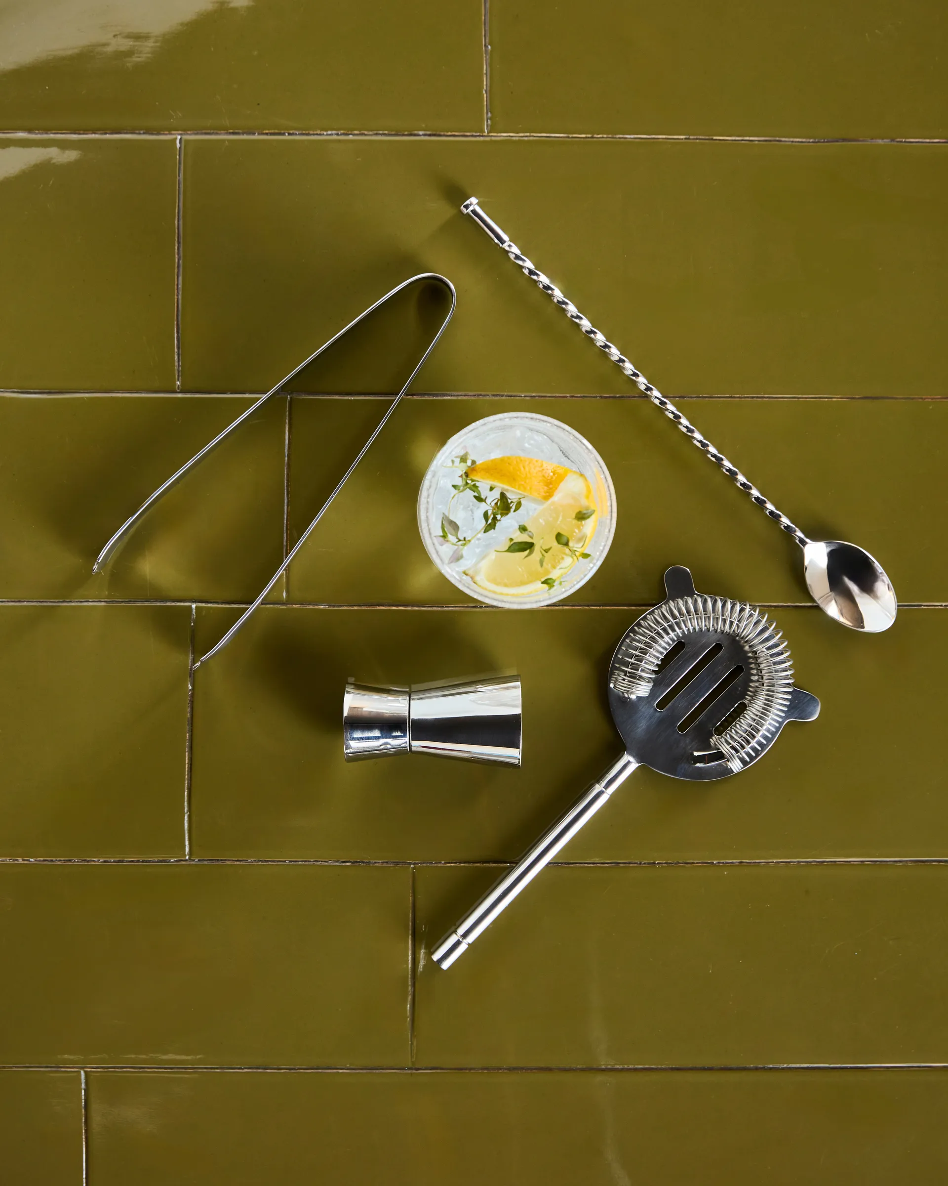 Kett Barset 4-teilig, Silber-Finish House Doctor