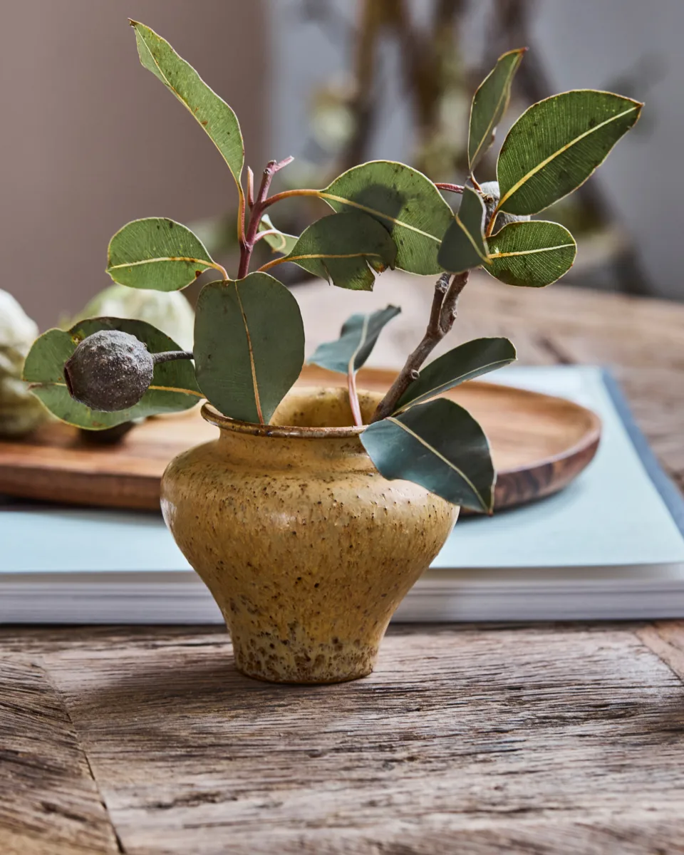 Kolo Vase, Senfgelb, 8,5 cm House Doctor