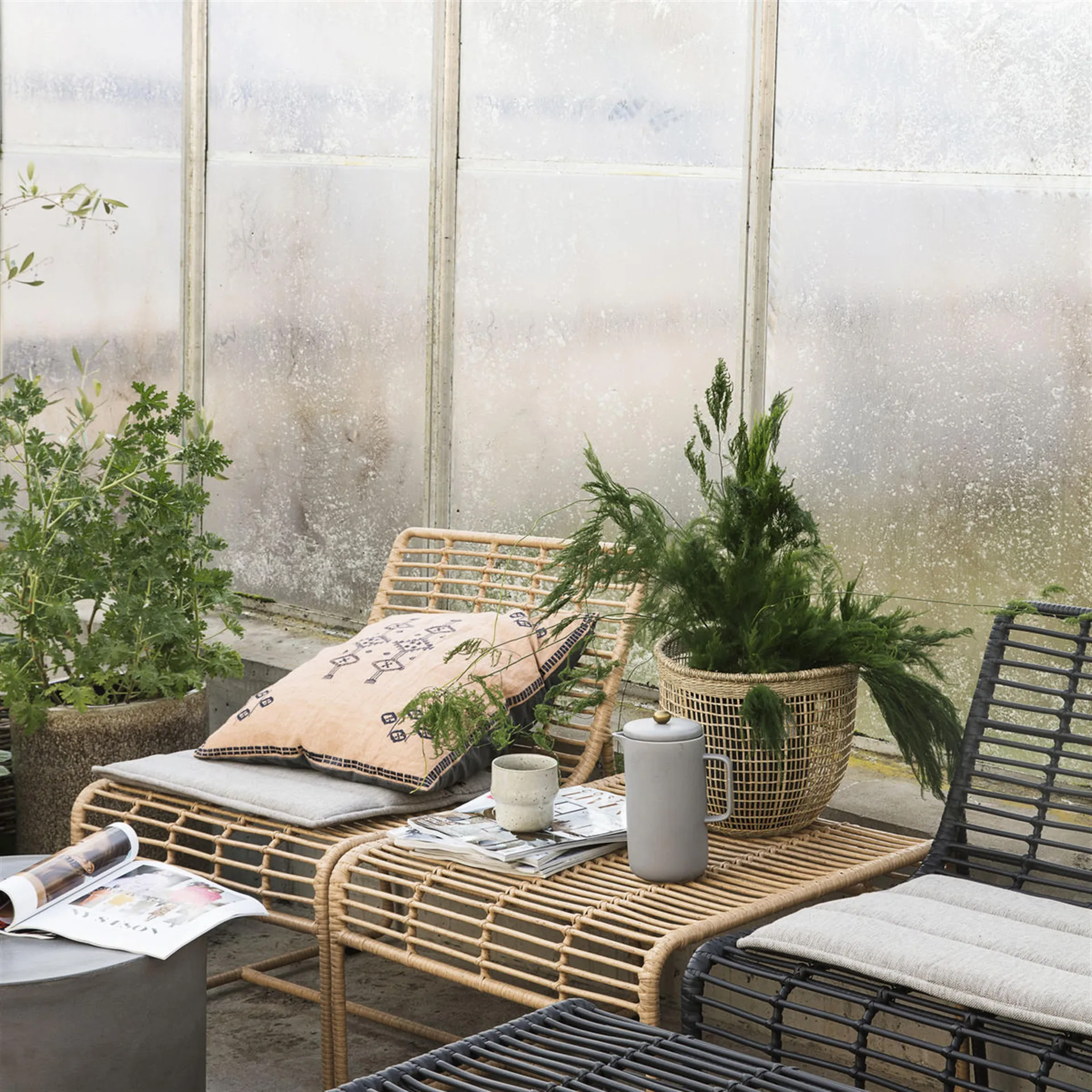 Lake Becher grau, 8,3cm House Doctor