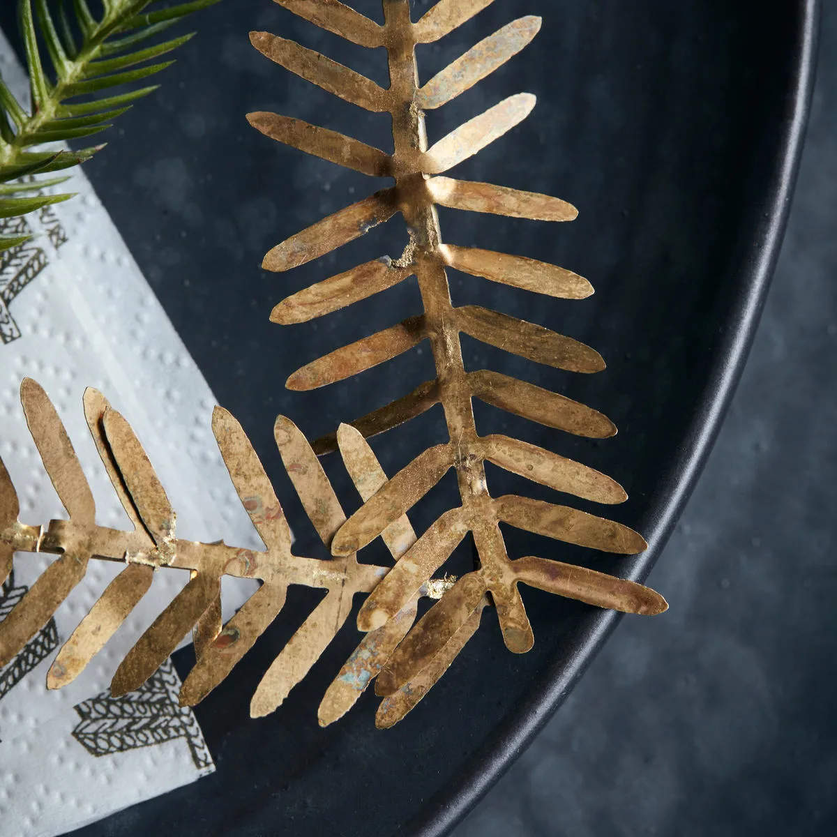 Lamet Weihnachtsanhänger Herz, Messing House Doctor