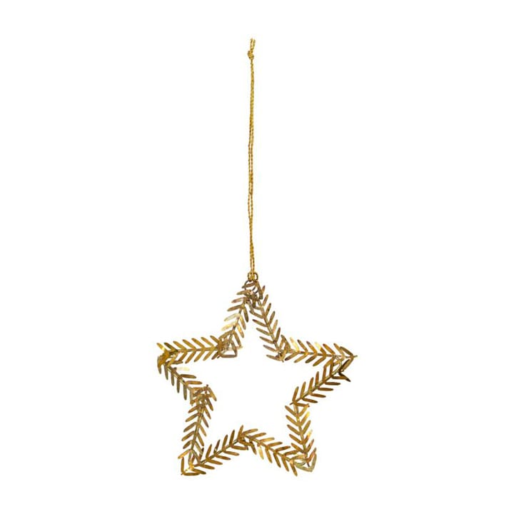 Lamet Weihnachtsanhänger Stern, Messing House Doctor