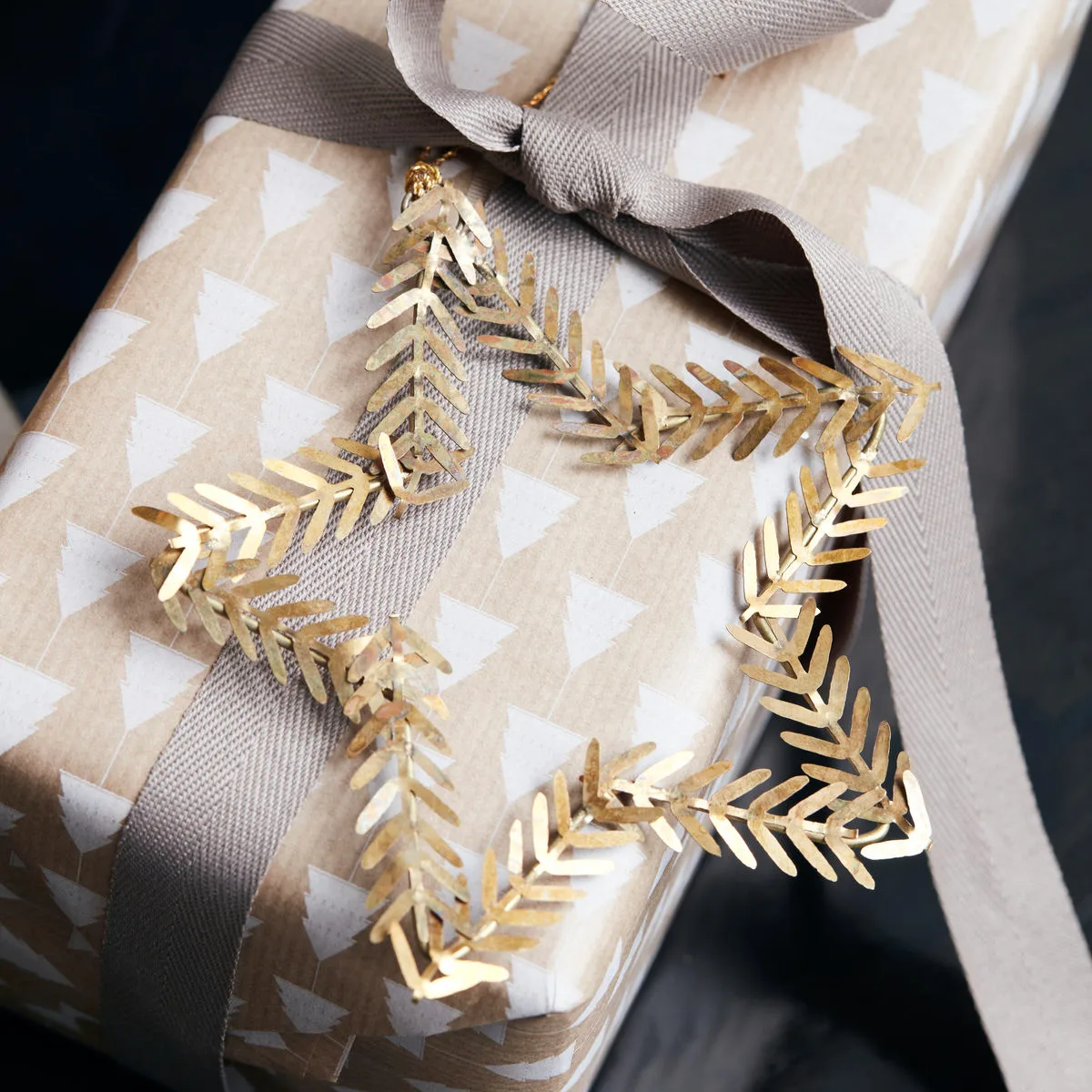 Lamet Weihnachtsanhänger Stern, Messing House Doctor