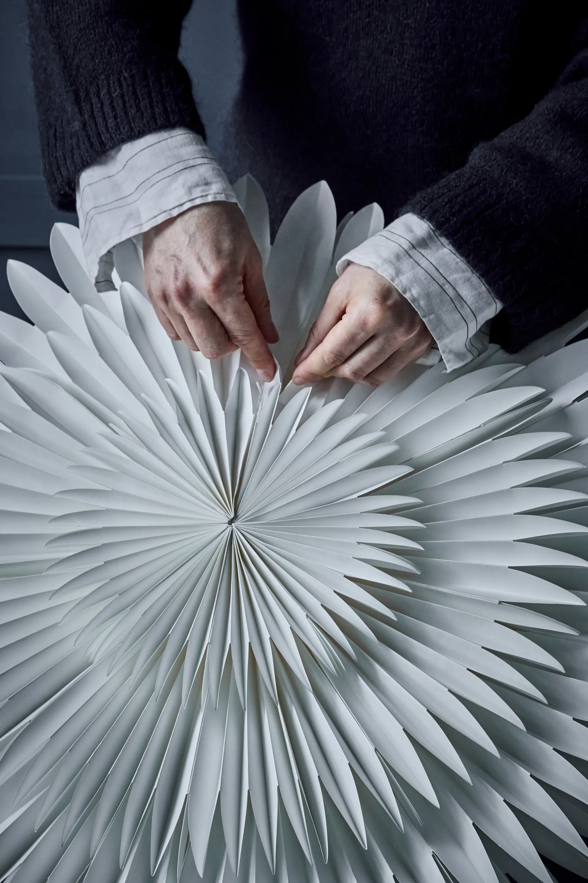 Layer Weihnachtsstern Ø60 cm, Weiß House Doctor