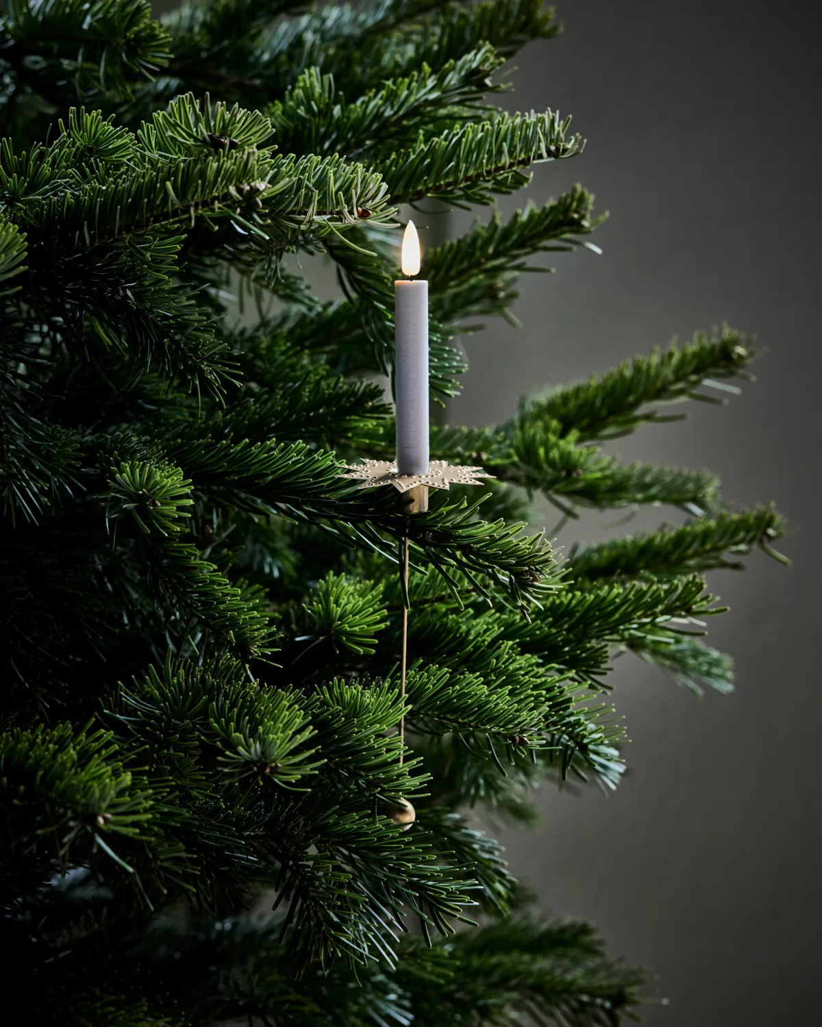 Leaves Kerzenhalter 4er-Pack, Antike Messingfarbe House Doctor