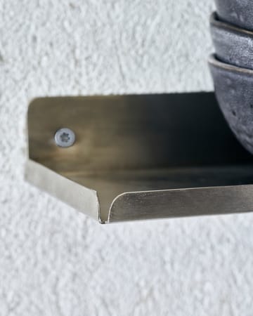 Ledge Regal 80cm - Silber gebürstet - House Doctor