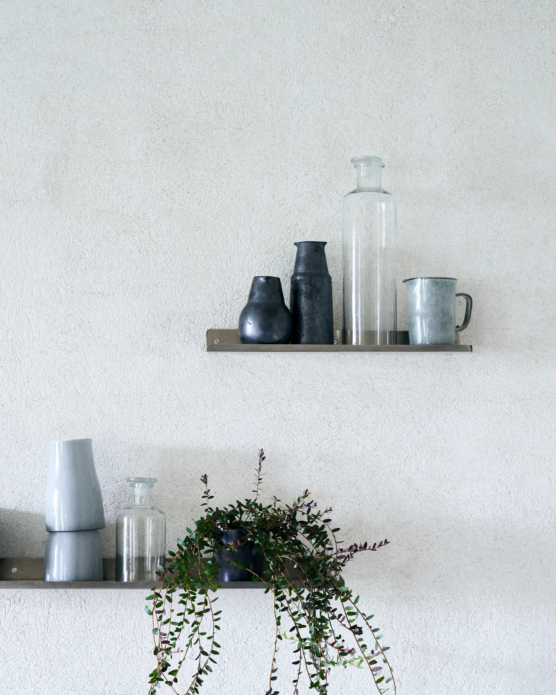 Ledge Wandregal 43 cm, Silber gebürstet House Doctor