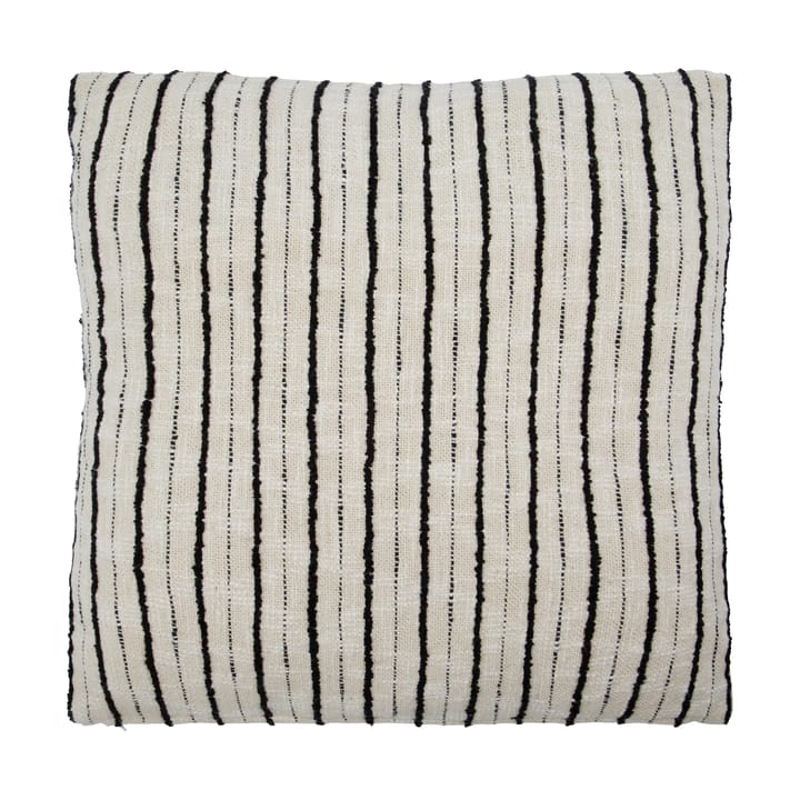 Lines Kissenbezug 50x50 cm - Schwarz-off-white - House Doctor