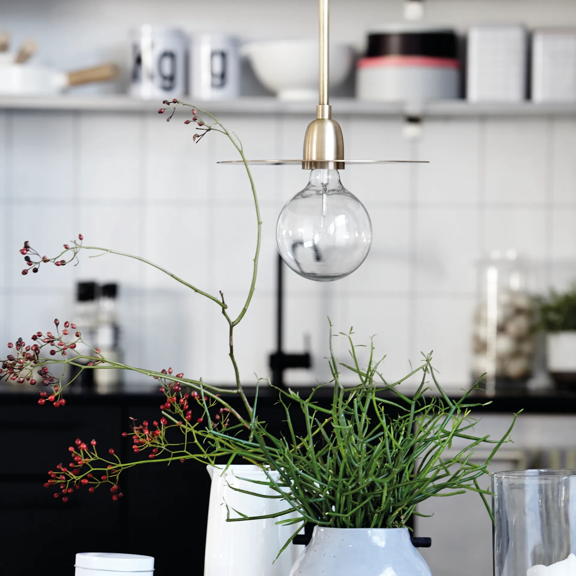 LP Pendelleuchte, Messing House Doctor