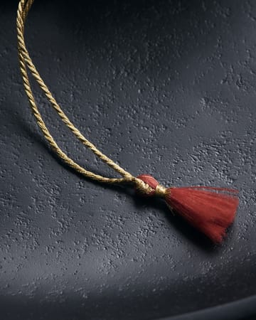 Mache Weihnachtskugel Ø5cm - Rot - House Doctor