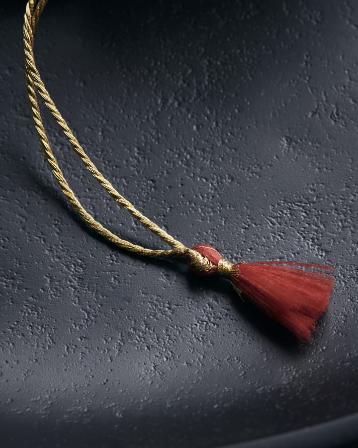 Mache Weihnachtskugel Ø5cm, Rot House Doctor