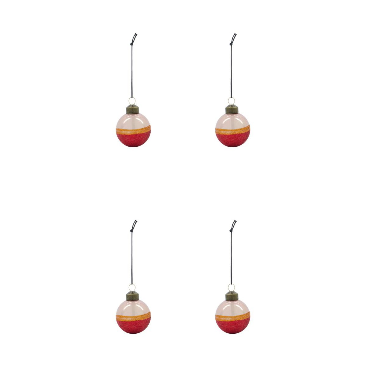 House Doctor Malo Weihnachtskugel Ø5 cm Multi