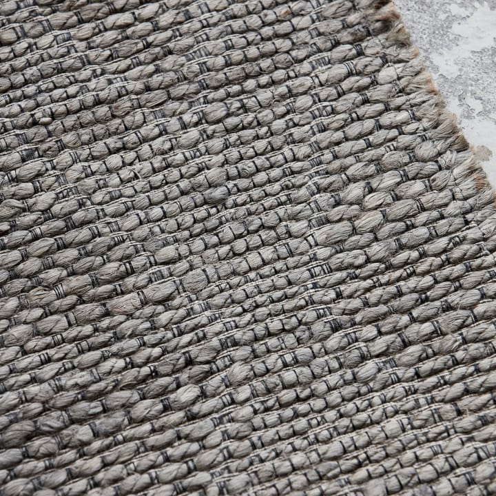 Mara Teppich 100 x 240cm Grau, Grau House Doctor