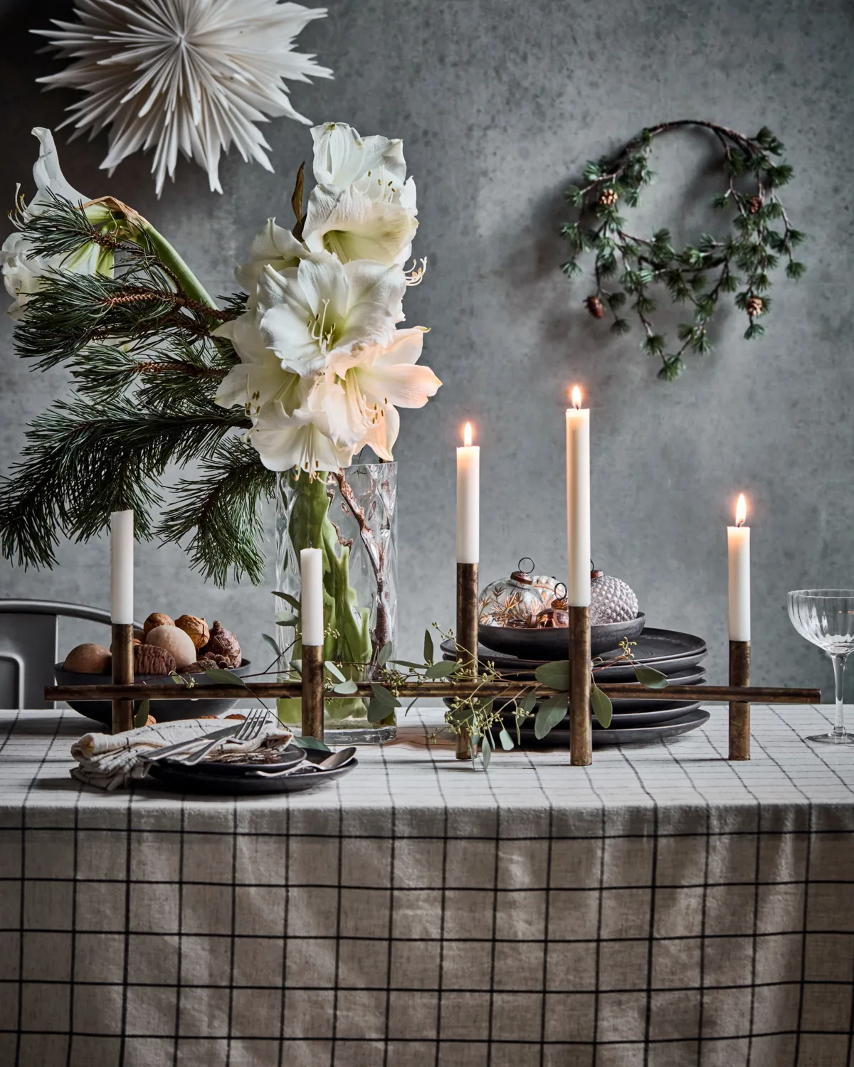 Maxi Kerzenhalter 80 cm, Antik-messingfarbig House Doctor