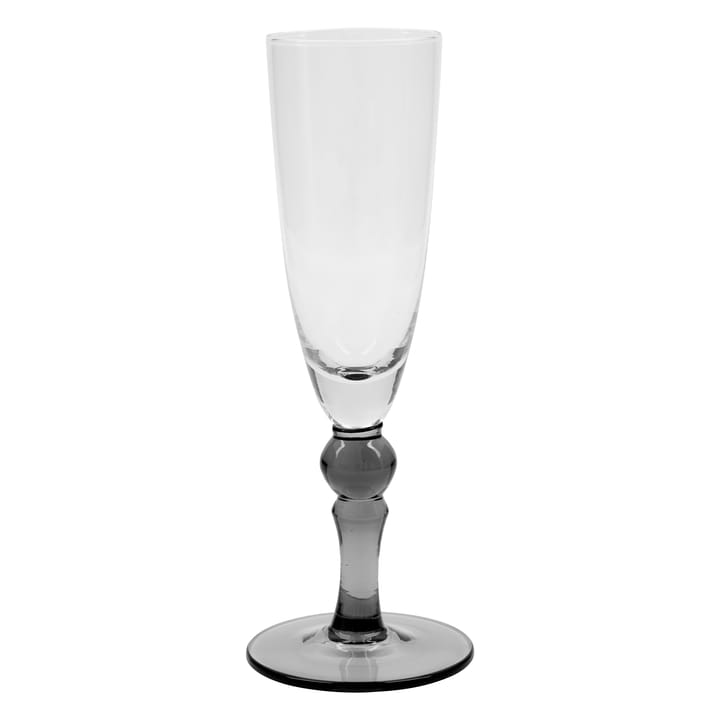 Meyer Champagnerglas 25cl - Clear-grey - House Doctor