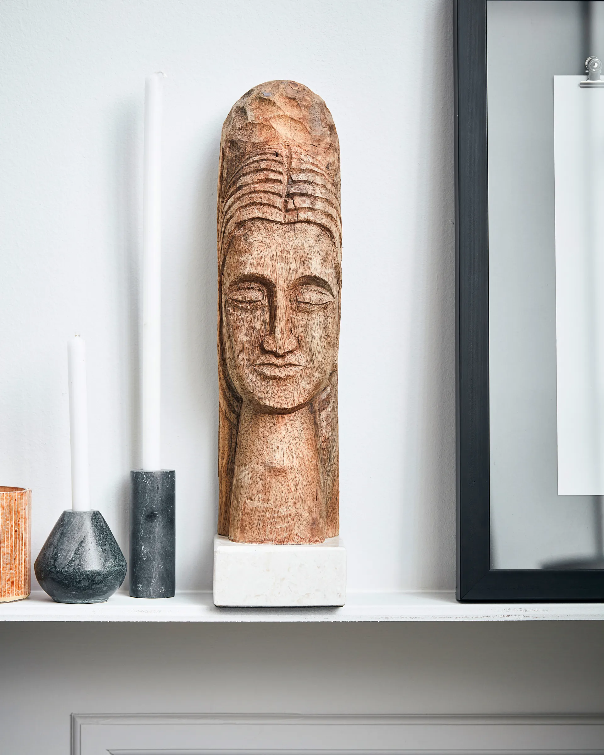 Mindful Kunstwerk 36cm, Natur House Doctor
