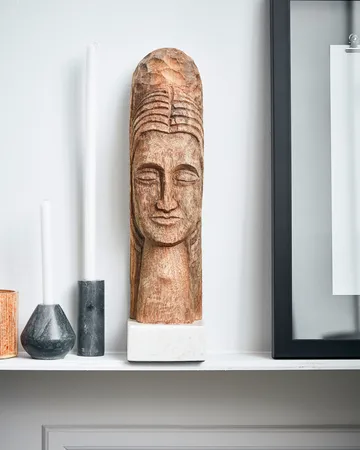 Mindful Kunstwerk 36cm - Natur - House Doctor