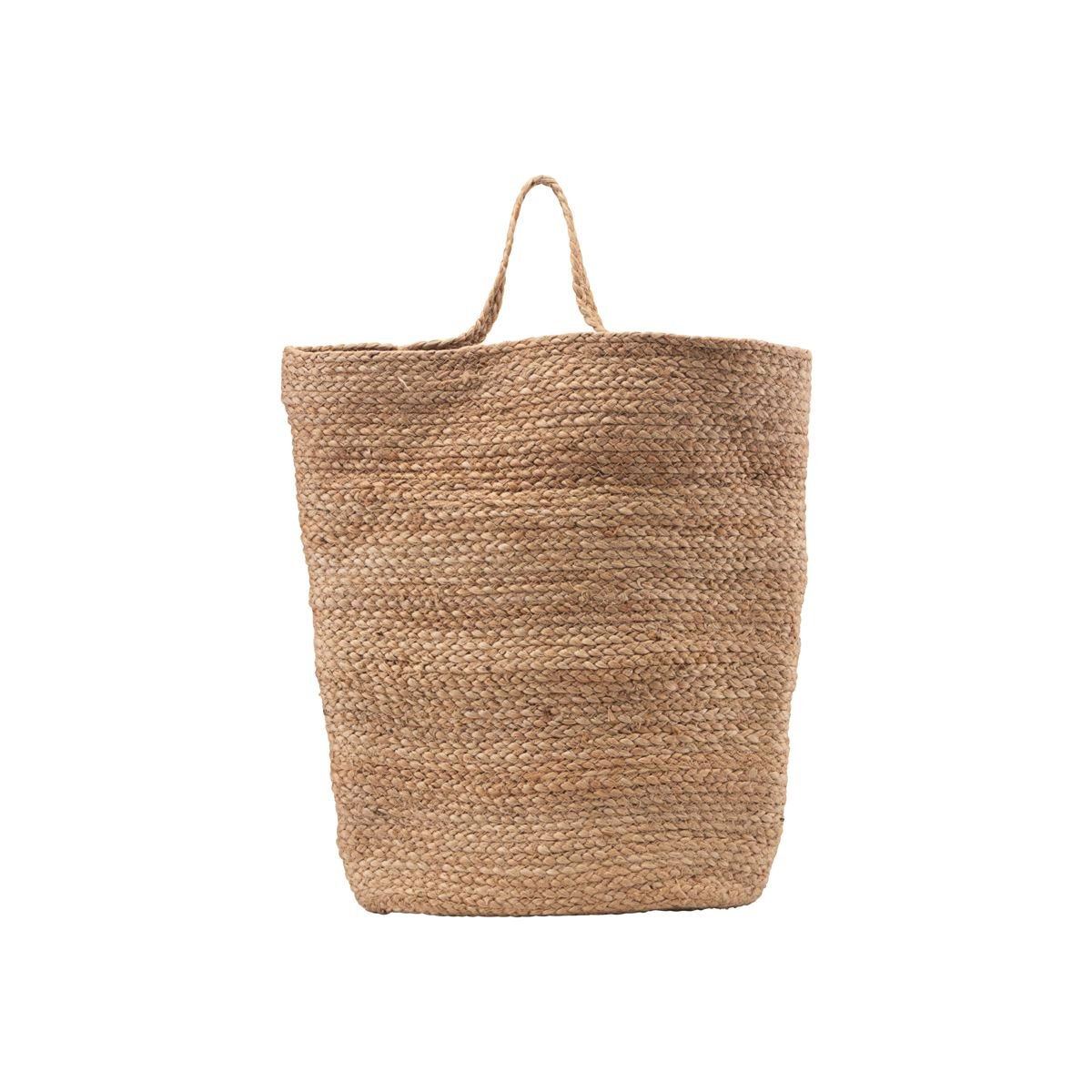 House Doctor Mira Aufbewahrungskorb o40x48 cm Jute | Skandinavisches Design | Aufbewahrungskörbe | Beige