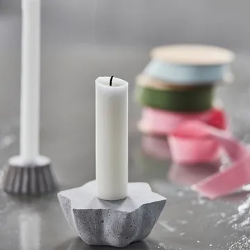 Mold Little Star Kerzenhalter - Grau - House Doctor