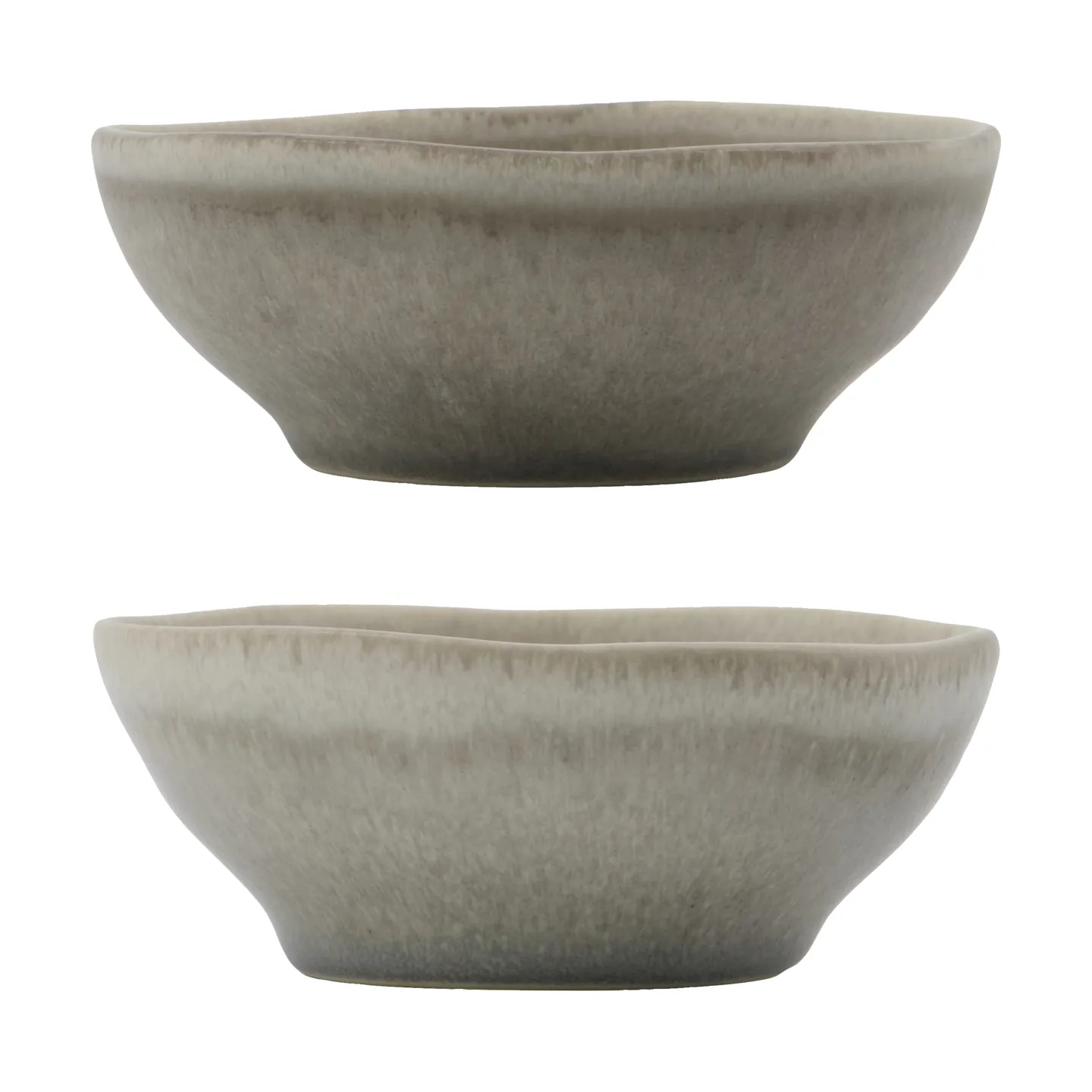 More Schale Ø10 cm 2er-Pack, Grau House Doctor