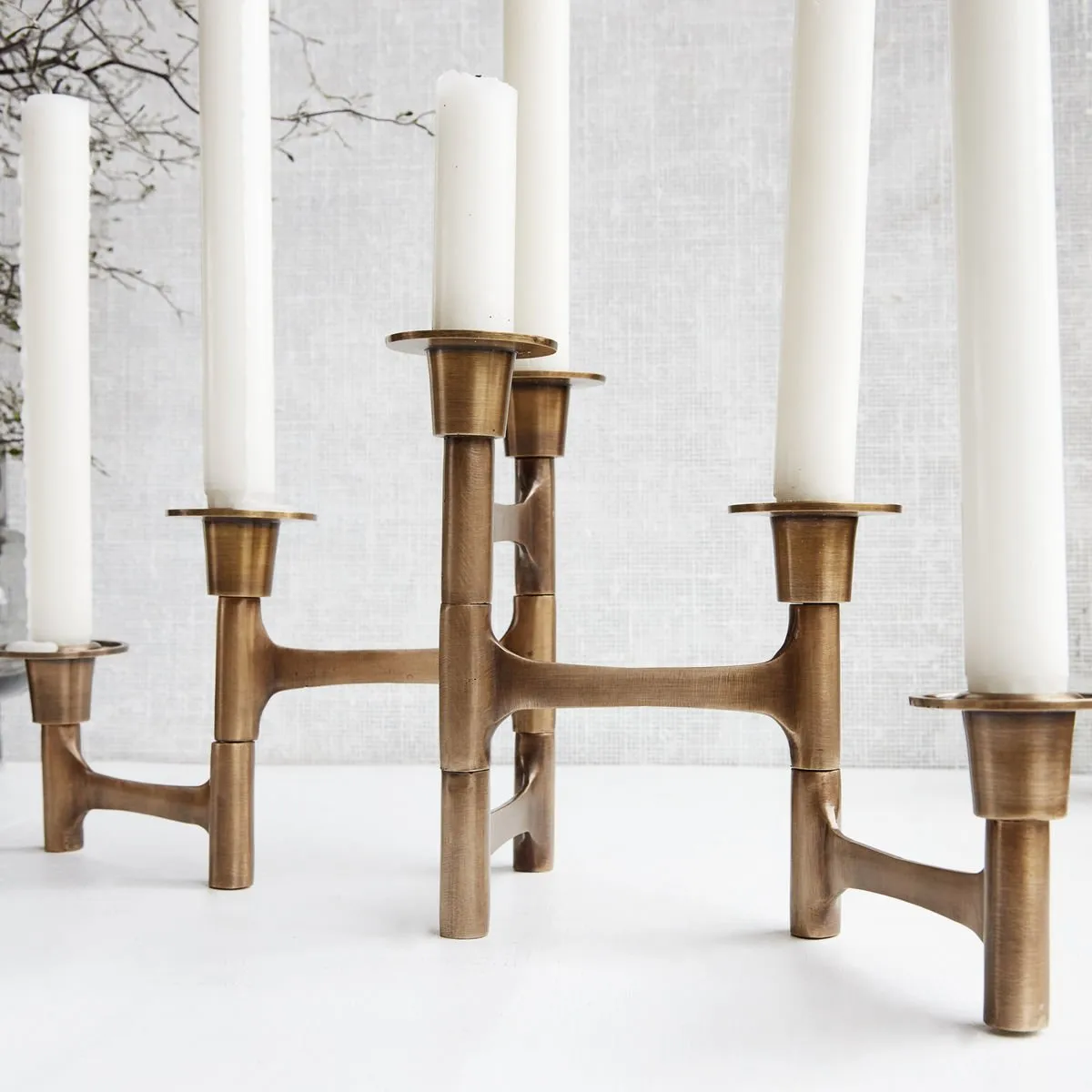 Move Kerzenhalter, Messing House Doctor