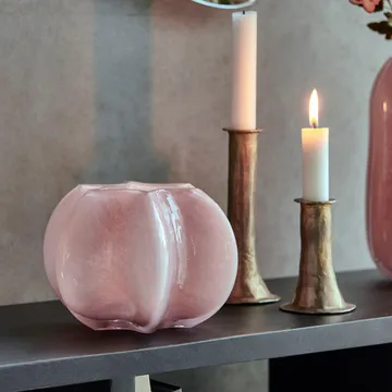 Nixi Teelichthalter 17,5 cm - Rosa - House Doctor