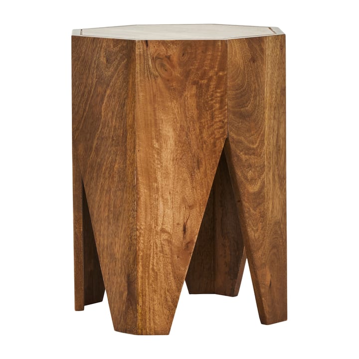 Okta Hocker 33 x 45cm - Mangoholz - House Doctor