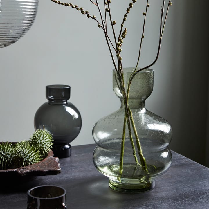 Organi Vase 35cm, Grün House Doctor