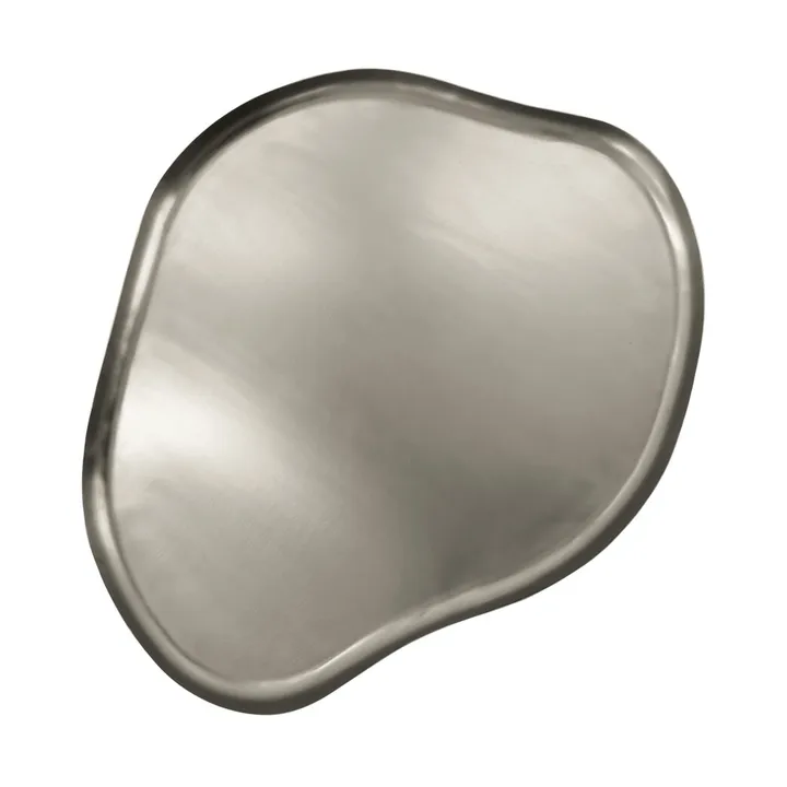 Osea Tablett 35x41 cm - Silberfinish - House Doctor