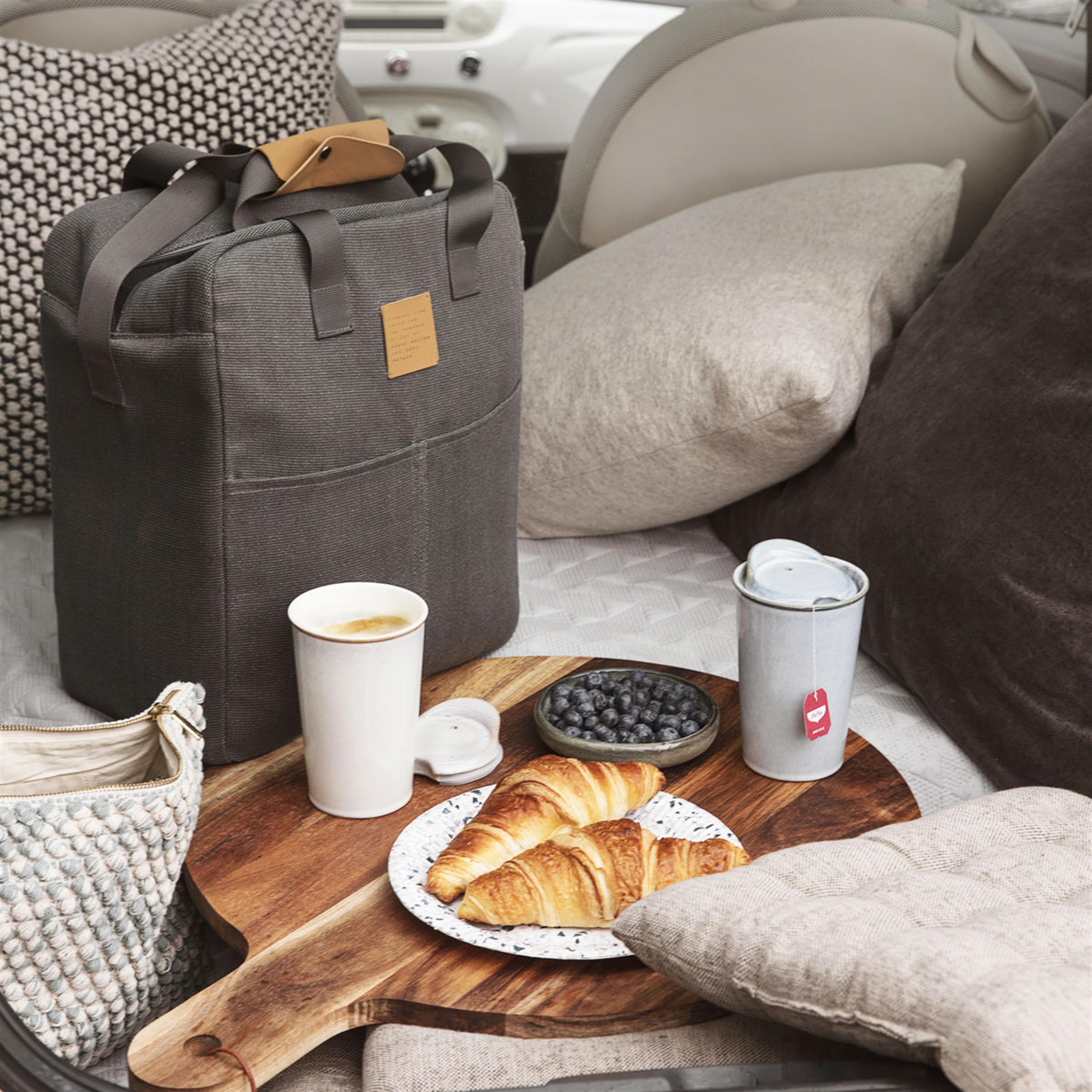 House Doctor Picnic Kühltasche grau Isoliertasche Arbeitstasche lunch meal bag 