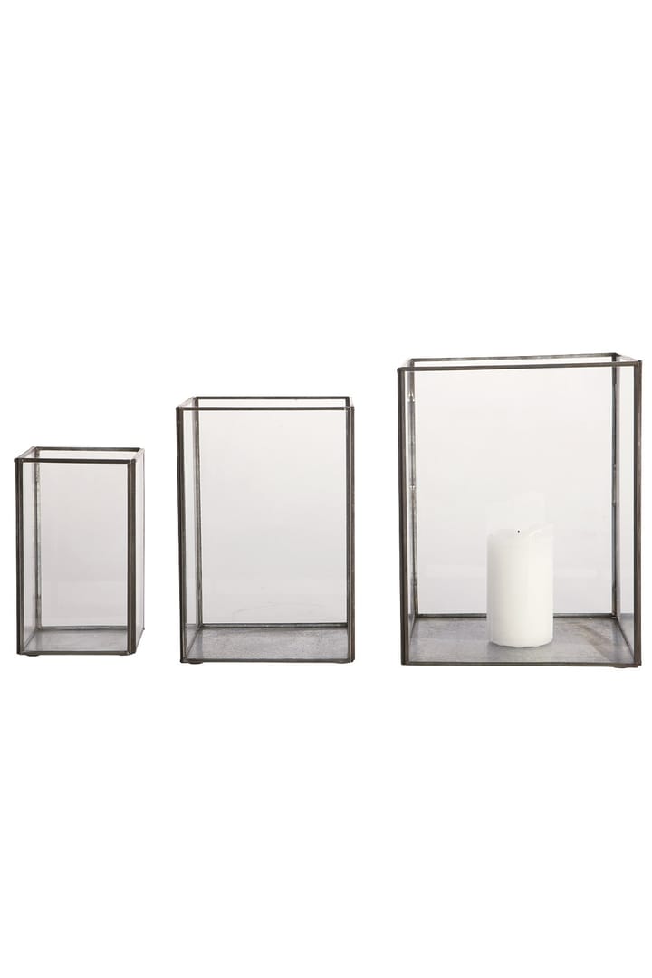 Pillar Teelichthalter Set aus 3, Metall House Doctor