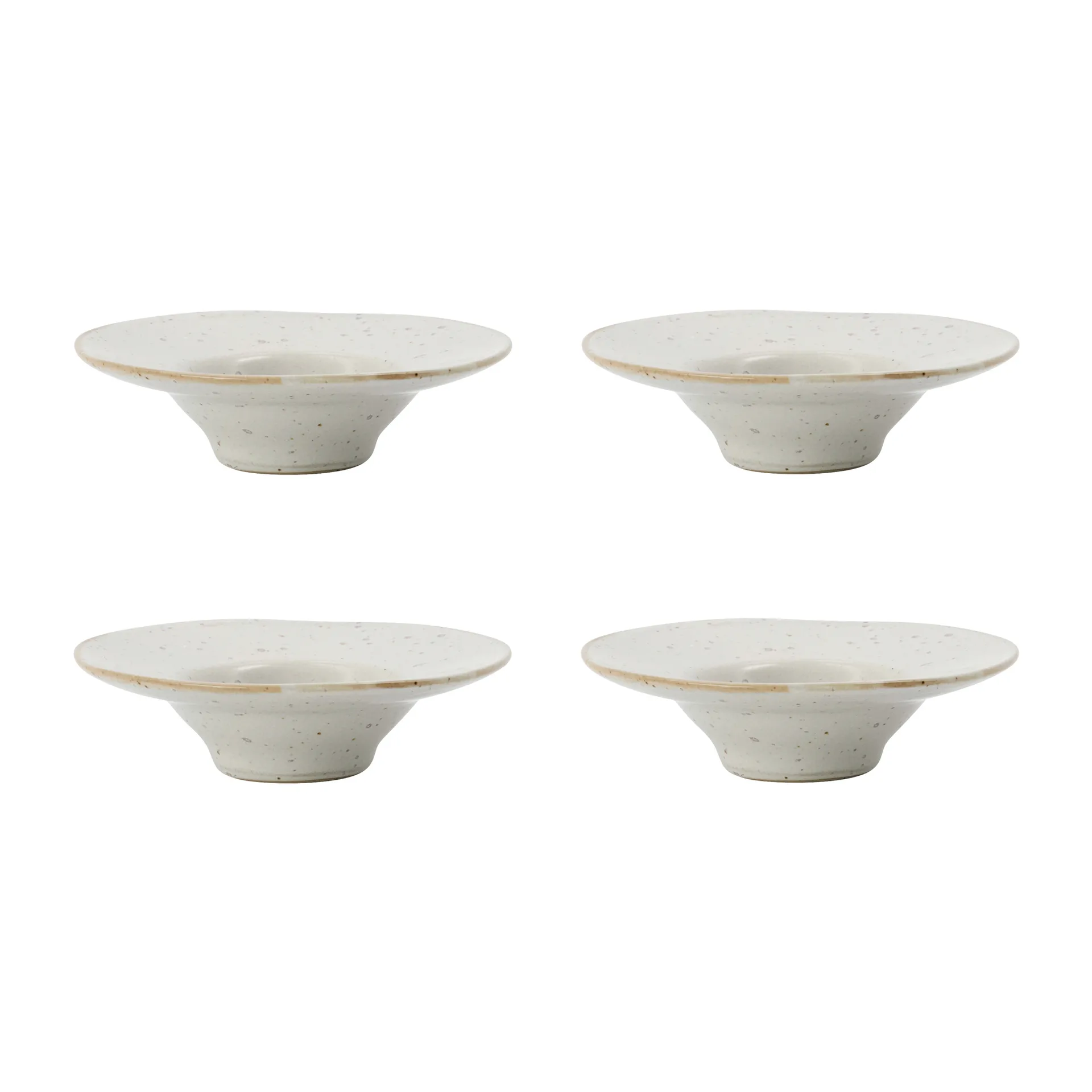 Pion Eierbecher 4er Pack, Grau-weiß House Doctor