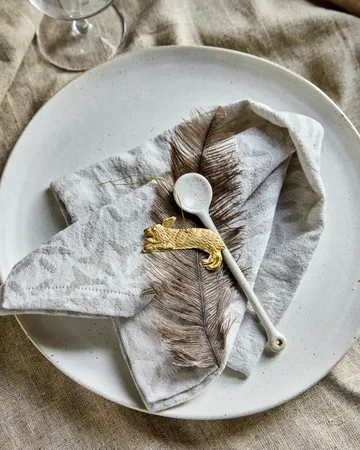 Rabbit Osteranhänger 3-teilig - Antik Messing - House Doctor