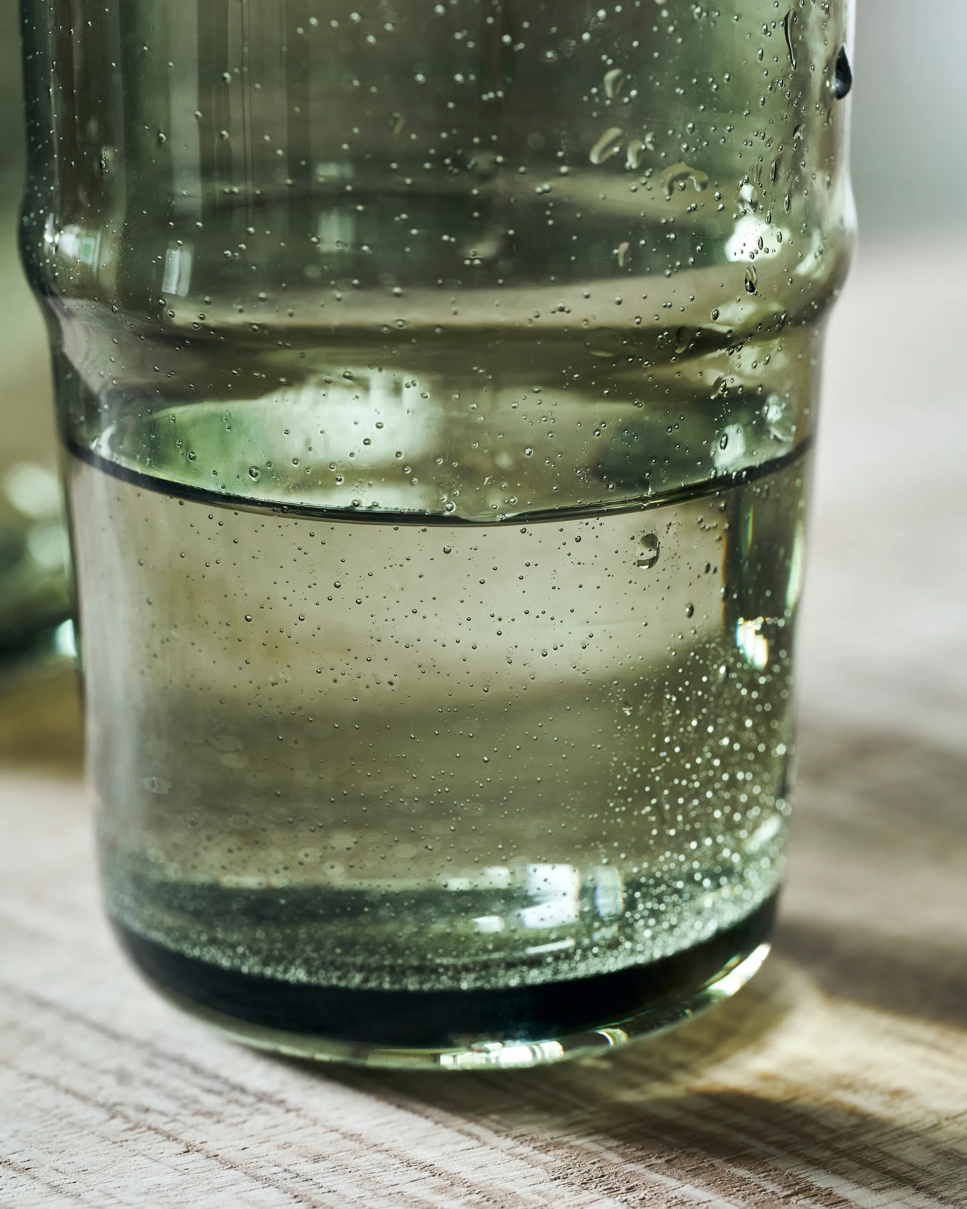 Rain Glas 10,5cm 2er Pack, grün House Doctor