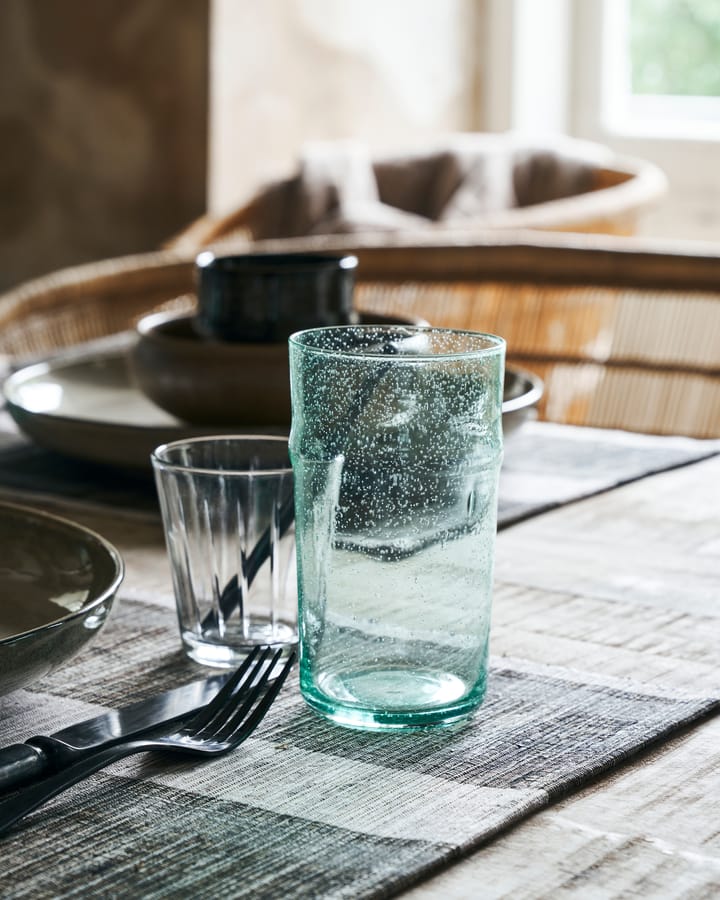 Rain Glas 14cm 2er Pack, Klar House Doctor