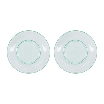 Rain kleiner Teller Ø21cm 2er Pack - Klar - House Doctor