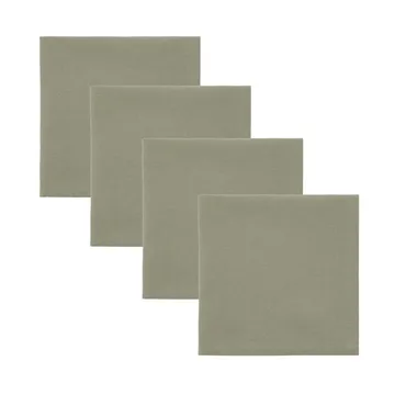 Real Servietten 40x40 cm 4er-Pack - Olivgrün - House Doctor